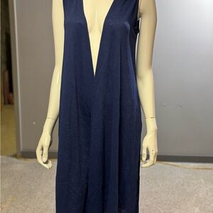 Navy LuLaRoe Joy long vest. Size XS
